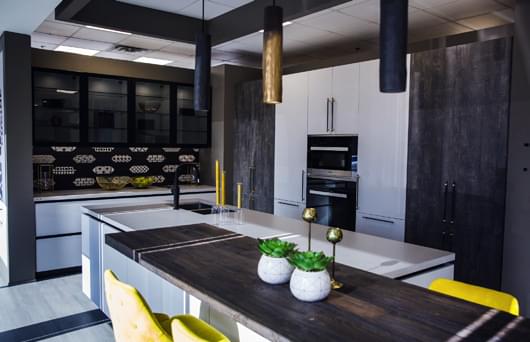 Stylish Toronto kitchen with modern cabinets